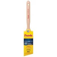 2 in Angular Trim Paint Brush Nylon/Polyester for Cut-In
