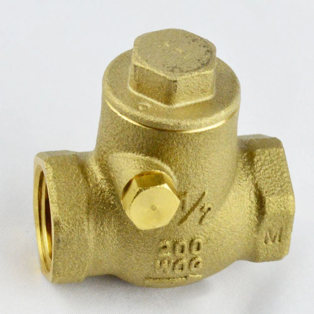 2" IPS Brass Swing Check Valve, Lead Free