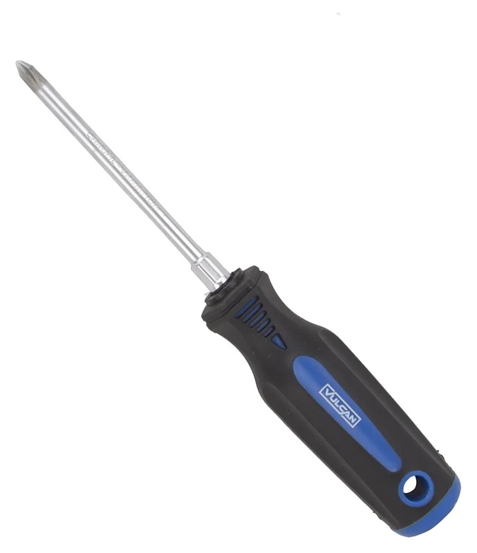 #2 Phillips Screwdriver 4 in Shaft Magnetic Tip Cushion Grip