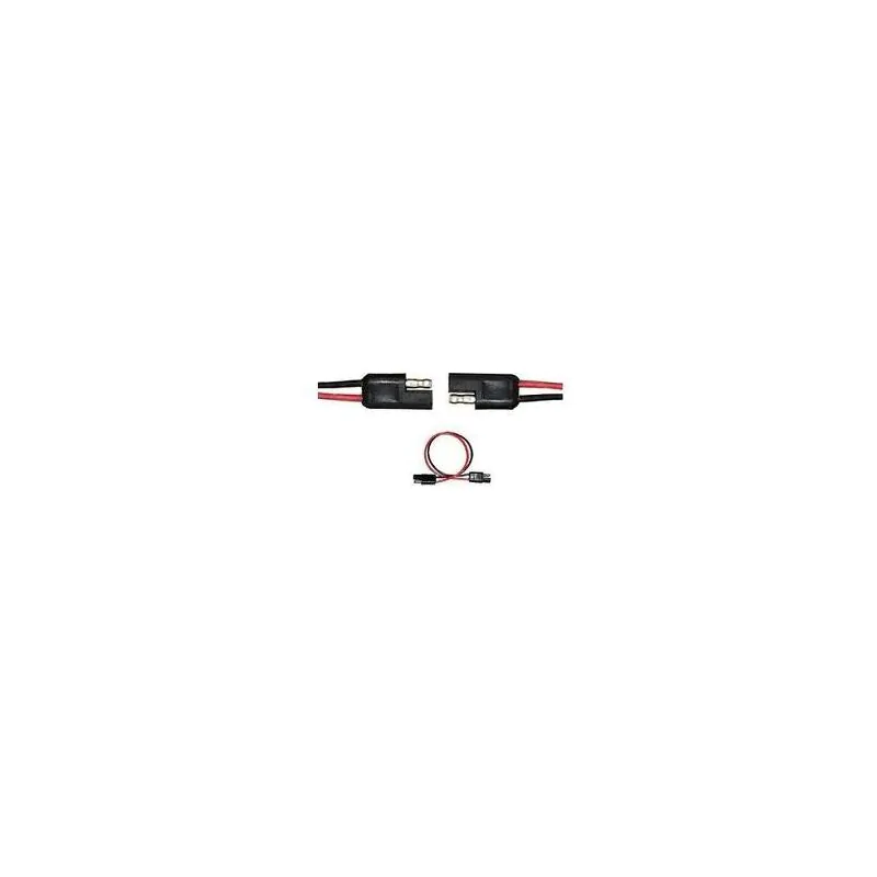 2 PIN MLD CONNECTOR 16G WIRE Auto Pigtail, SAE