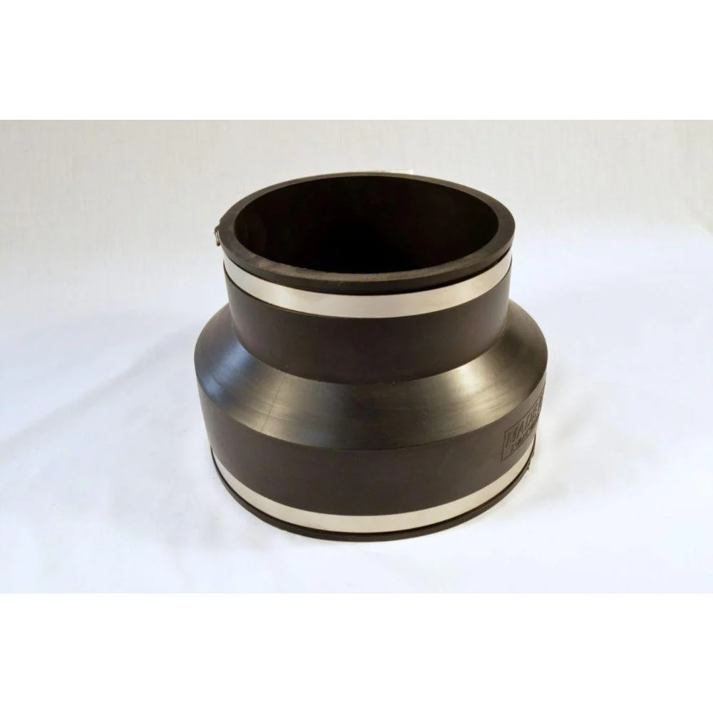 2" X 1-1/2" FLEXIBLE RUBBER COUPLING