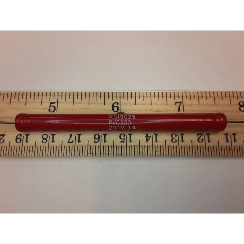 200M Ohms 1% KD19025 Through Hole Resistor