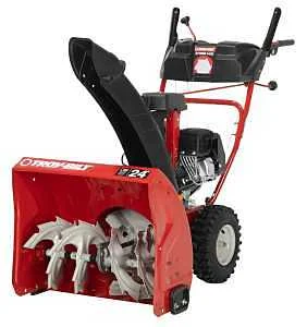 24 in 2-Stage Gas Snow Blower w/ Electric Start, 208cc OHV