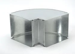 24" X 8" Flat Duct 90°