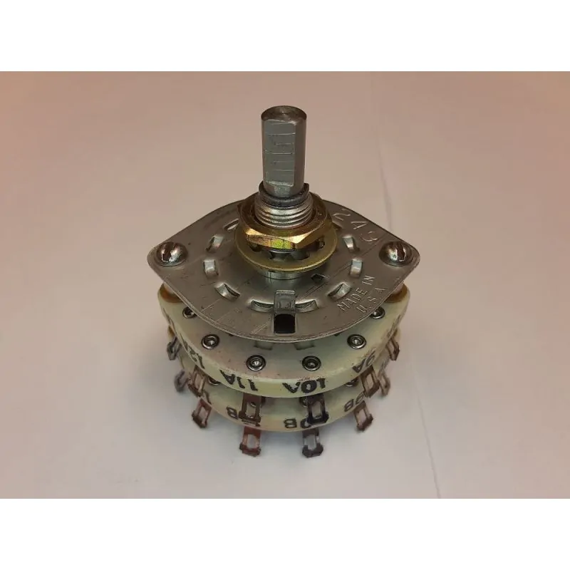 249 ROTARY SWITCH 1/2 inch X 1/4 inch SHAFT