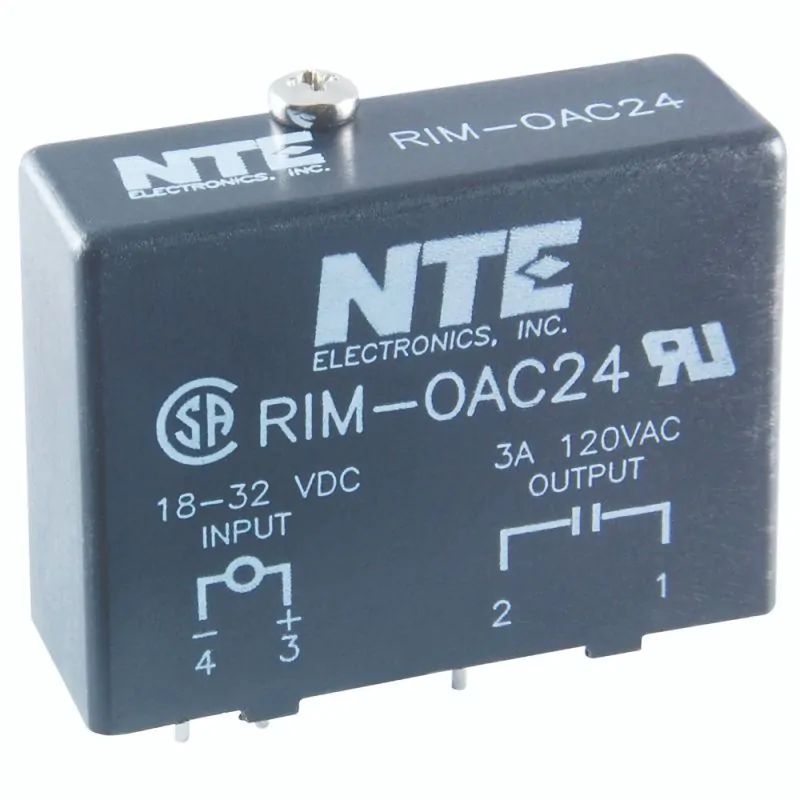 24VDC INPUT 12-140VAC OUTPUT 50mA MAX SLIM PACK