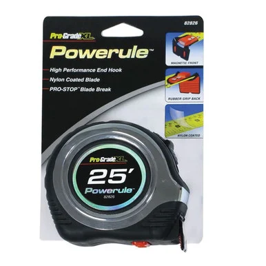 25 FT Tape Measure with Chrome Case