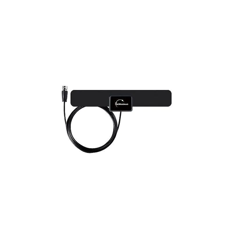 25 miles HDTV Ultra Thin Indoor Antenna, Flat Panel, SatMaximum TV