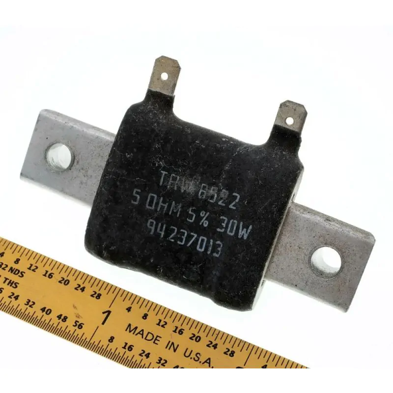 25 OHM 30W 5% STACKABLE CERAMIC CORE FLAT PACK RESISTOR OHMITE F30J25R