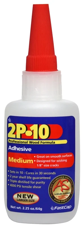 2P-10 Medium Adhesive Refill 2.25 oz Bottle