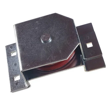 3-1/2 in Double Bracket Cast Horizontal Pulley