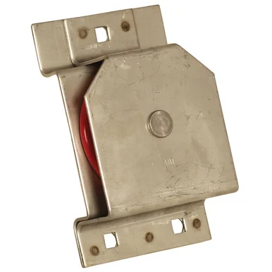 3 1/2 Inch Stainless Steel Double Bracket Pulley