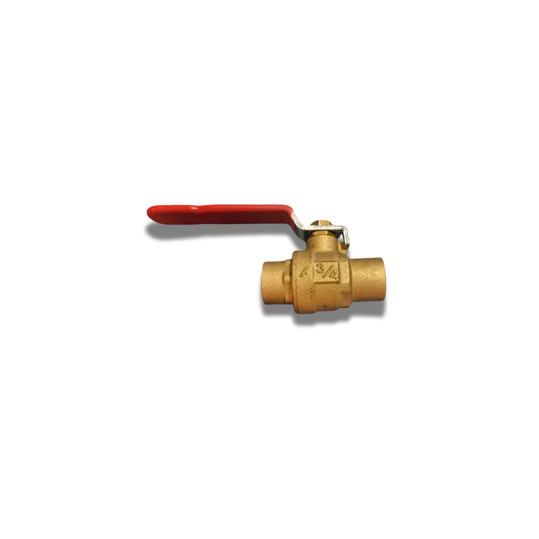 3/4" C X C Leaded Full Port Ball Valve