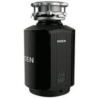 3/4 HP Continuous Feed Garbage Disposal, Stainless Steel, 115V