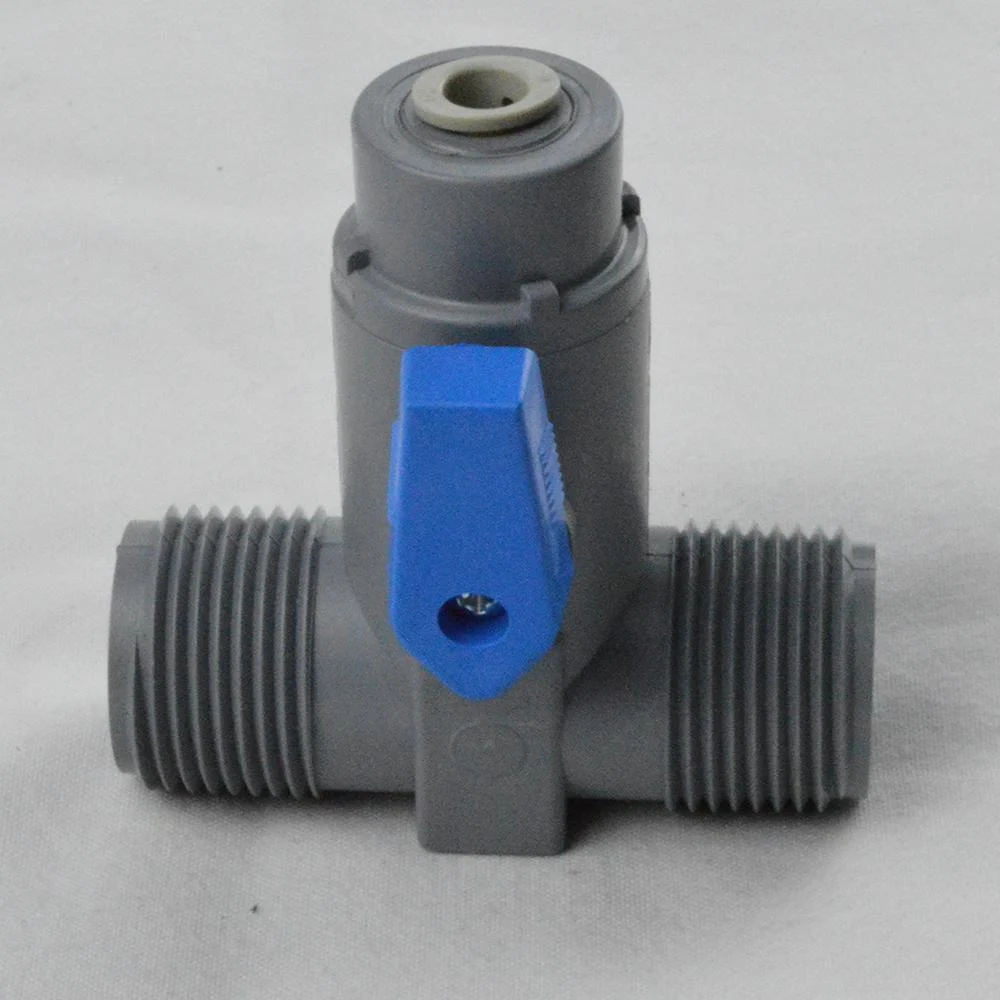 3/4" MIP X 3/4" MIP X 1/4" QUICK CONNECT TEE VALVE