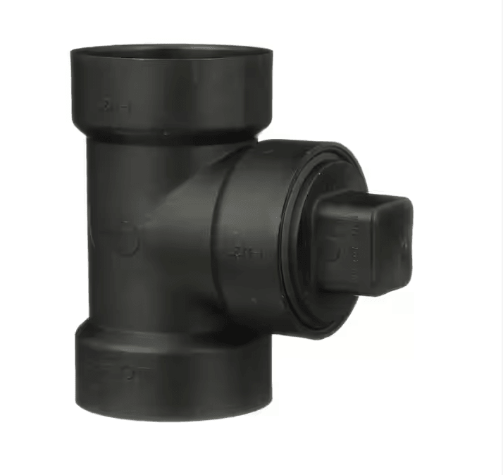 3 ABS CLEANOUT TEE W/ PLUG