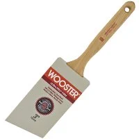 3 in Angle Sash Paint Brush, Nylon/Polyester Firm Blend