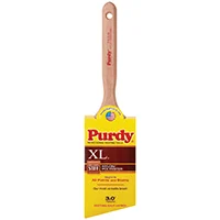 3 in Angled Sash Trim Brush Nylon/Poly with Copper Ferrule