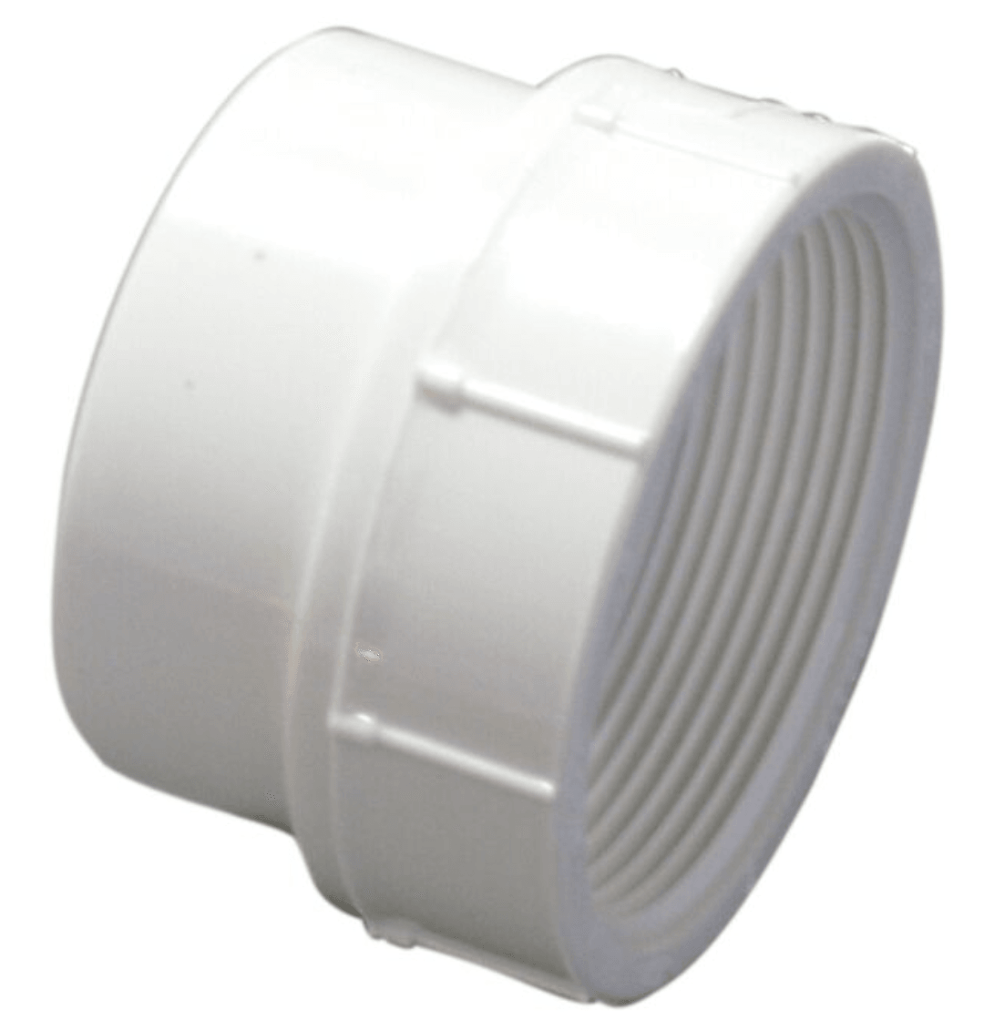 3" SCHEDULE 30 PVC-DWV FEMALE ADAPTER