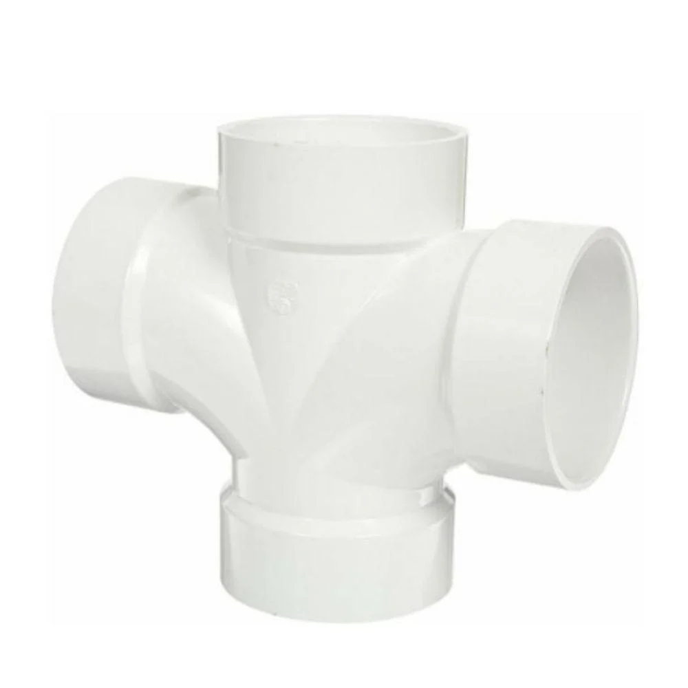 3" X 2"DOUBLE SAN. TEE