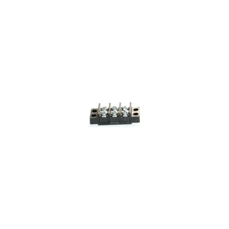 30 AMP DUAL ROW TERMINAL BLOCK 3-140 BARRIER STRIP 3 POSITION