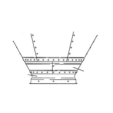 30 in 67 Degree AP Hopper Extension Kit With Hardware, For 7 ft Feed Bin
