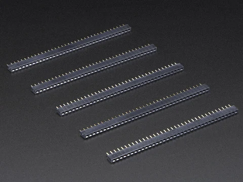 36-pin 0.1" Short Female Header - Pack of 5