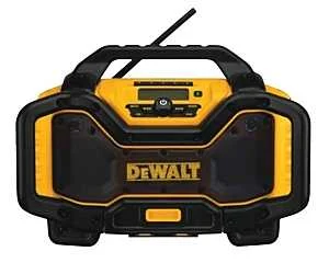 Bluetooth Charger Radio for 20V/60V Batteries w/ USB & AC Outlets