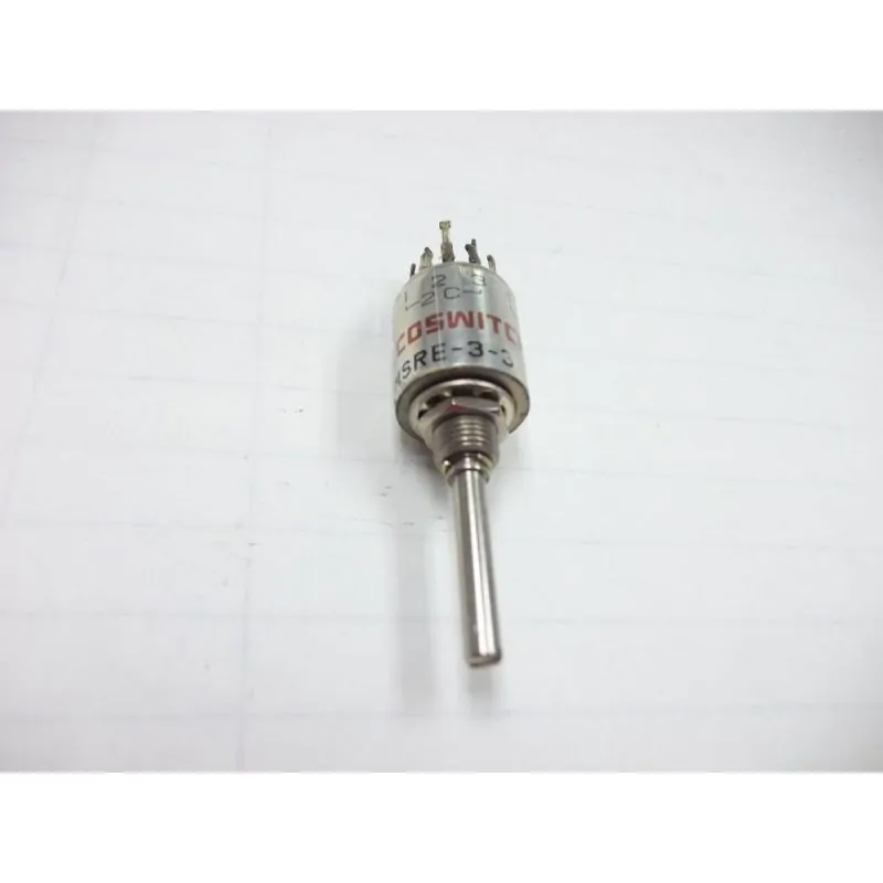 38968 ALCOSWITCH MSRE-3-3 500MA 125VAC ROTARY SWITCH