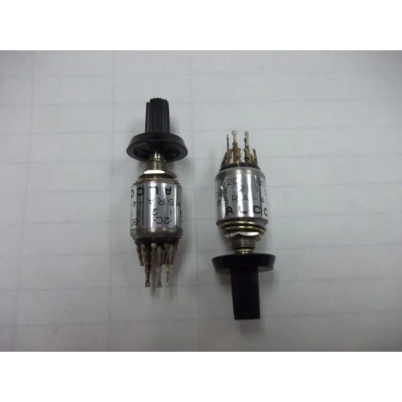 39051 ALCOSWITCH MSRA-4-2 1 AMP 125V ROTARY SWITCH