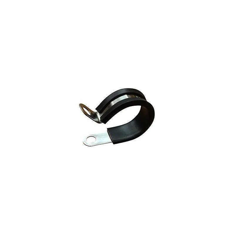 3PK Adel Rubber Cushioned Steel Cable Clamp, 1-3/8 inch bundle dia., 1/4 inch screw hole