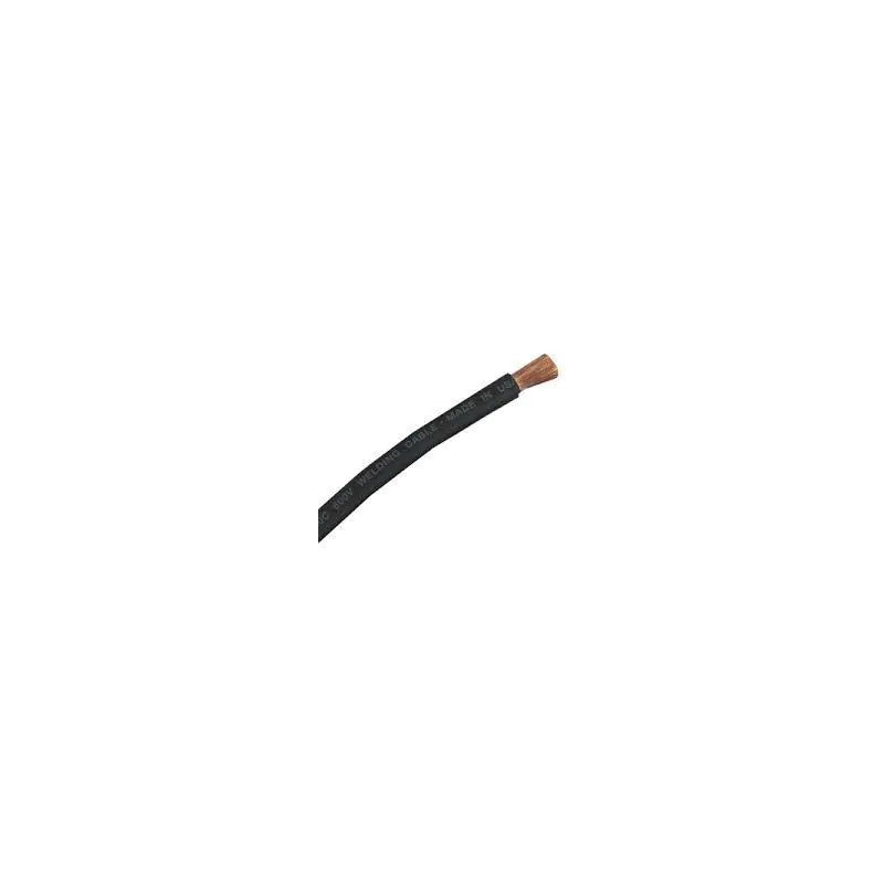 4/0GA POWER WELDING CABLE BLACK STRANDED 600V / 221Degrees