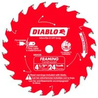 4-1/2 in Cordless Framing Circular Saw Blade 24T 3/8 in Arbor Carbide