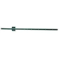 4 ft Green Poly-Coated Steel Light-Duty U-Post Fence Post