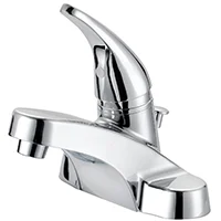 4 in Centers Single-Handle Lavatory Faucet, Chrome Finish