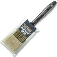4 in Gold Polyester Chisel Trim Paint Brush for Latex & Oil