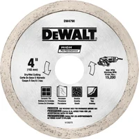 4 in HP Diamond Tile Blade for Wet/Dry Tile & Stone Cutting