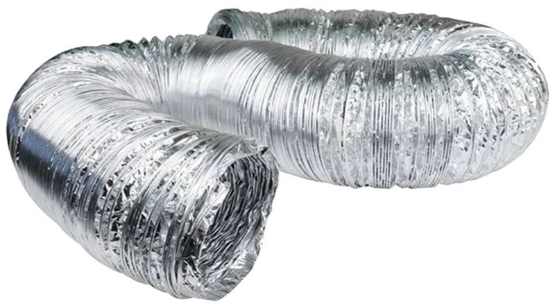 4 in. x 25 ft. Aluminum Foil Flexible Duct for Bath Fan Venting