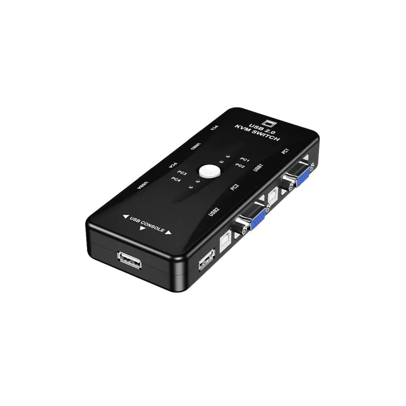 4-PORT KVM Manual Switch USB, 4UK,