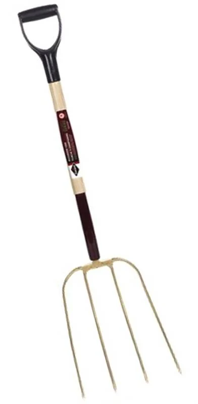 4-Tine Mushroom Fork with Forged & Tempered Steel Head