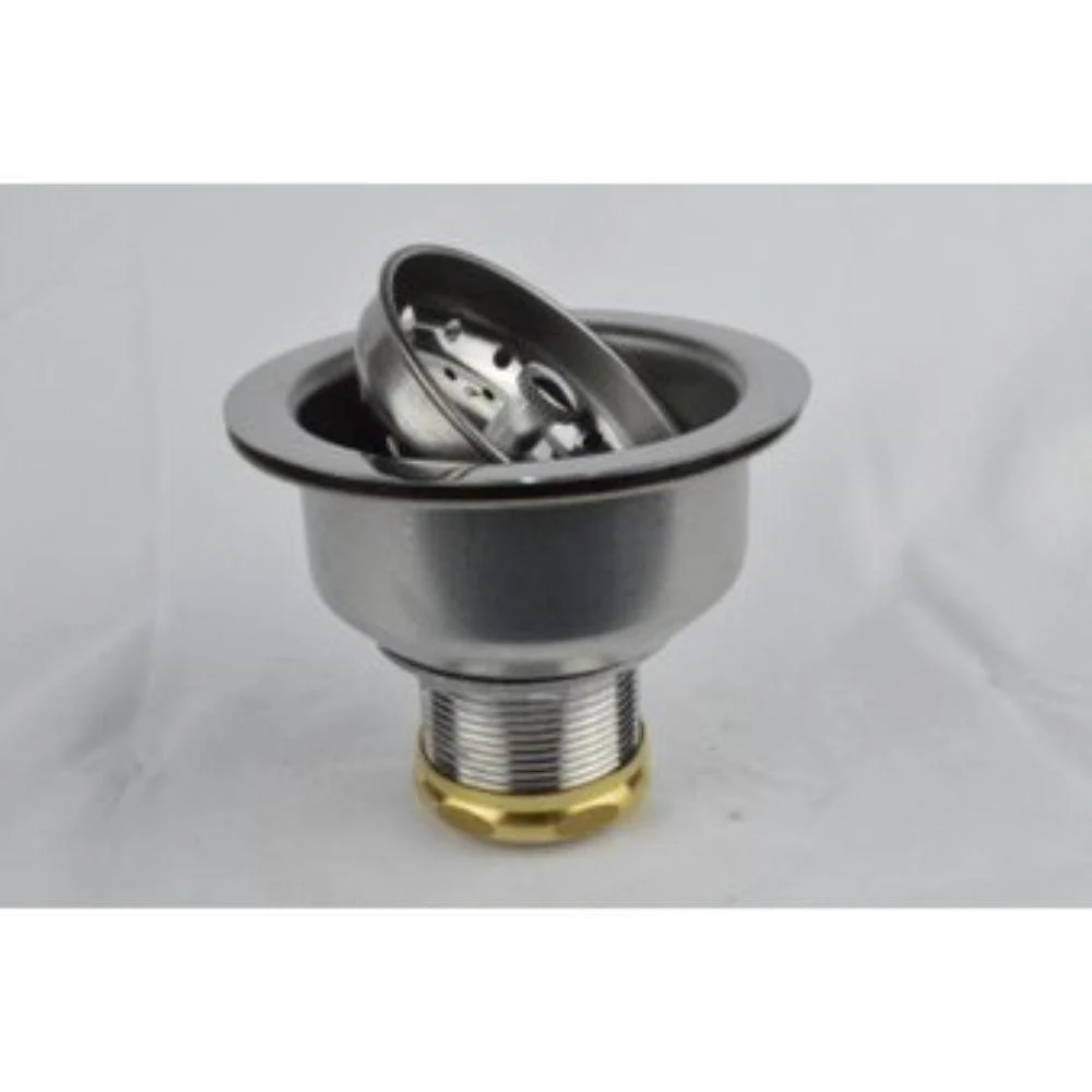 A-400 Deep Sink Strainer Basket with Brass Nut