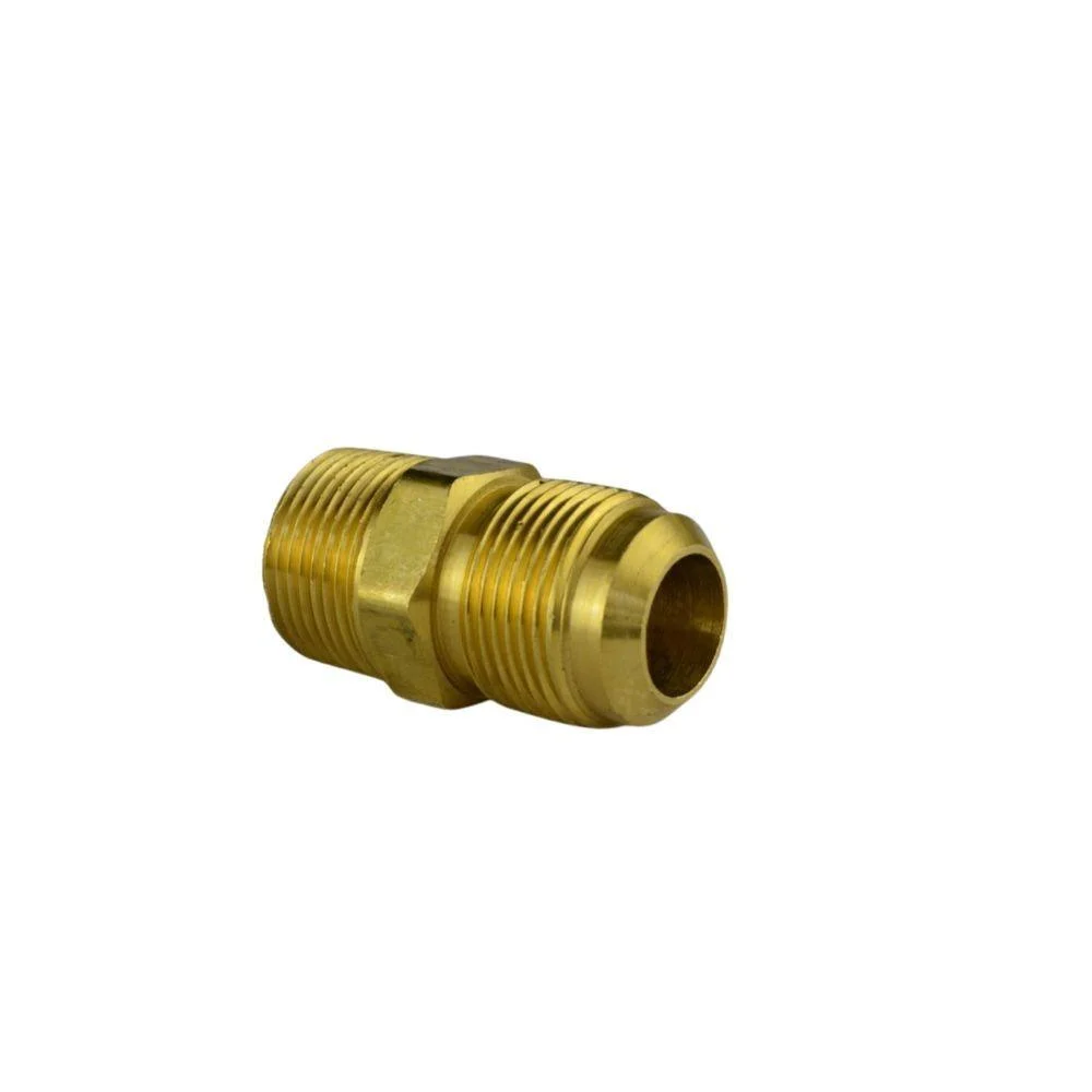 48-106 5/8" OD Flare X 3/8" MIP Brass Connector