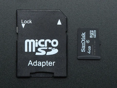 4GB Card with NOOBS Lite 1.4