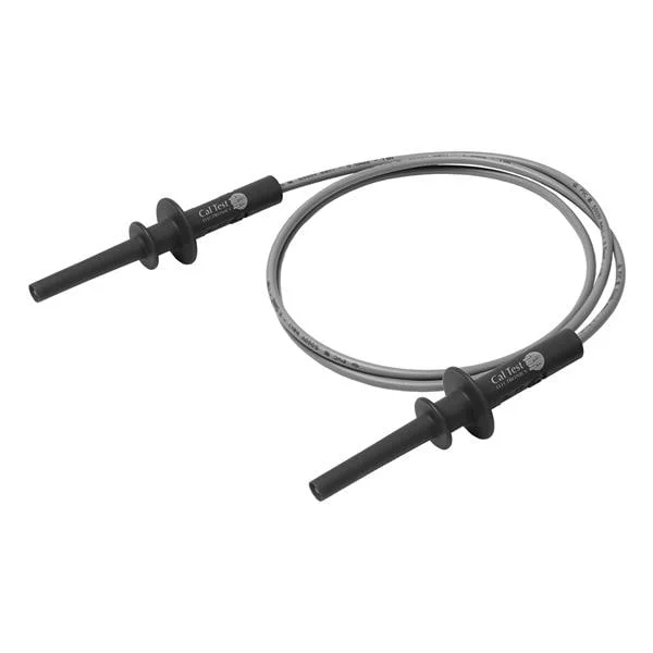 4mm Long-Reach Sheathed Banana Plug Test Lead - 150cm (Black)