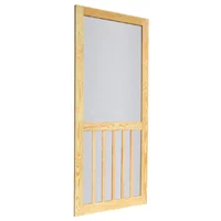 5-Bar Pressure-Treated Wood Screen Door 36 in. x 80 in.