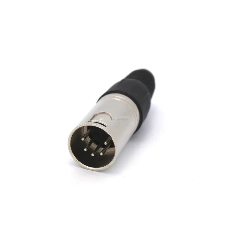 5 PIN MALE XLR INLINE CONNECTOR, IMPORT