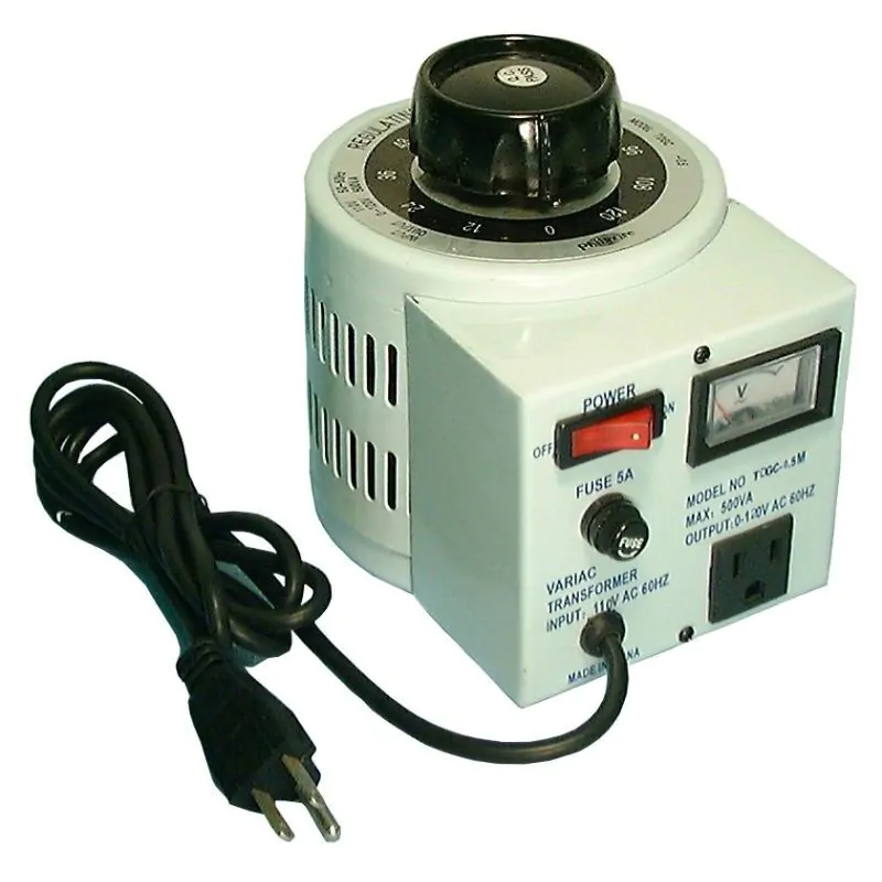 500VA VARIBLE AC TRANSFORMER VARIAC