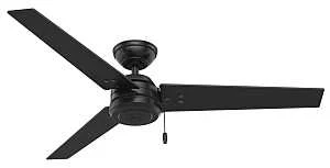 52 in Matte Black Ceiling Fan