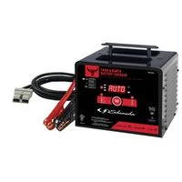 6/12V Battery Charger and Engine Starter, Digital Display, 12 ft Cord