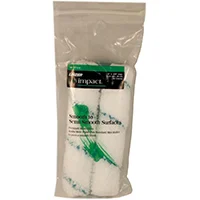 6 in Mini Microfiber Paint Roller Covers 3/8 in Nap 2 Pack